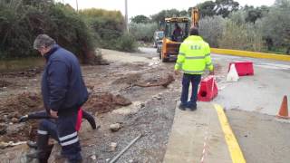 Απόφραξη ρέματος στο Πέταλο (2)