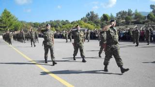 Ορκωμοσία 2014 Ε' ΕΣΣΟ - 9ο ΣΠ Καλαματα - Παρέλαση