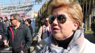 Διαμαρτυρία δικηγόρων της Καλαμάτας στην Αθήνα