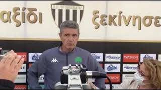 Καλαμάτα - Παναθηναϊκός Β' 1-2: Οι δηλώσεις του Γιάννη Βονόρτα