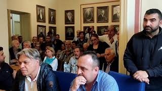 Δημοτικό Συμβούλιο Καλαμάτας: Ενταση και διακοπή για την επέκταση αστικής περιοχής στη Θουρία (2)