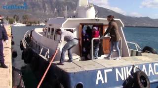 85 ματανάστες στο λιμάνι της Καλαμάτας