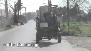 Ενας "Μινώταυρος" στους δρόμους της Μεσσηνίας
