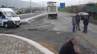 Εργα κατασκευής κόμβου αεροδρομίου Καλαμάτας