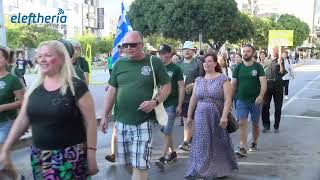 Η παρέλαση του 4ου Διεθνούς Φεστιβάλ Χορωδιών Καλαμάτας