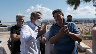 Μεσσηνία: Περιοδεία Κυριάκου Μητσοτάκη στην Τριφυλία