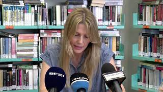 "Συγγραφείς στο αίθριο" της Δημόσιας Κεντρικής Βιβιοθήκης Καλαμάτας