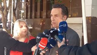 Καλαμάτα: Ο δικηγόρος Μιχάλης Δημητρακόπουλος πριν την απολογία του επιχειρηματία