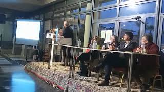 Ο  διευθυντής Αγροτικής Οικονομίας Τριφυλίας Αντ. Παρασκευόπουλος για το γλοιοσπόριο