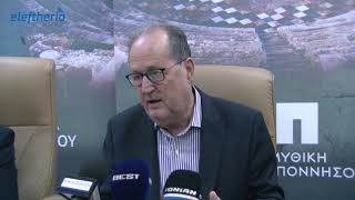 Πελοπόννησος: Ο Νίκας για σταλίες και αποζημιώσεις εργολάβων