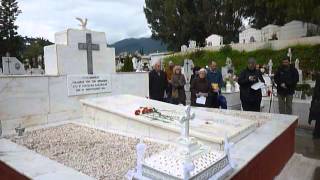 Mνημόσυνο για τους εκτελεσμένους από τους Γερμανούς