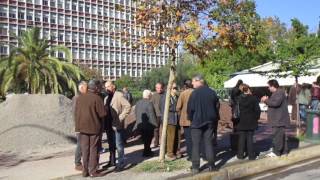 Απεργιακή συγκέντρωση στο Εργατικό Κέντρο Καλαμάτας