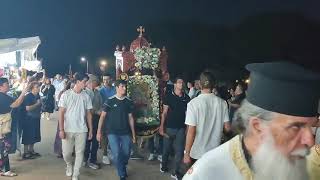 Λιτάνευσης της Εικόνας της Παναγίας της Αγριλιώτισσας