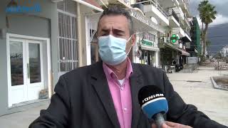 Ο αντιδήμαρχος Καλαμάτας Ανδ. Καραγιάννης για τα έργα της Ναυαρίνου