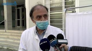 Ο δήμαρχος Θανάσης Βασιλόπουλος στο Κέντρο Υγείας Καλαμάτας