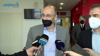 Ο πρόεδρος της ΕΟΚ Βαγγέλης Λιόλιος στην Καλαμάτα