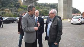 Επίσκεψη Σαμαρά στο εργοτάξιο του περιφερειακού της Καλαμάτας