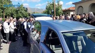 Καλαμάτα: Πλήθος κόσμου στην κηδεία του Γιάννη Χριστόπουλου