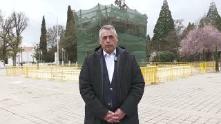 Τρίπολη: Επανεκκινούν οι εργασίες συντήρησης του αγάλματος του Κολοκοτρώνη