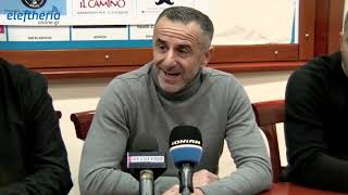 Διαβολίτσι - Μεθώνη: Συνέντευξη Τύπου πριν τον τελικό Κυπέλλου Μεσσηνίας