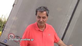 Ατύχημα με νταλίκα στην ΒΙΠΕ Καλαμάτας