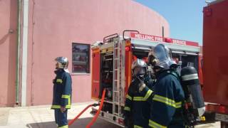 Πυροσβεστική άσκηση στο Λύκειο Φιλιατρών