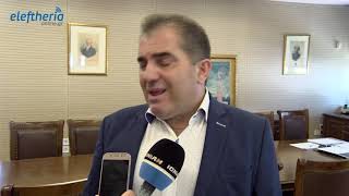 Καλαμάτα: Ικανοποίηση Βασιλόπουλου για το αντιπλημμυρικό στο Νέδοντα