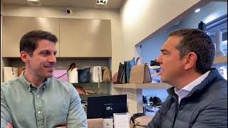 Αργος: Διάλογος Τσίπρα με επαγγελματία για την "τροπολογία Γεωργιάδη"