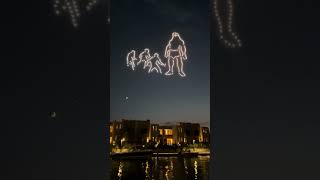 Εντυπωσιακό drone show για την "Οδύσσεια" στη Navarino Agora