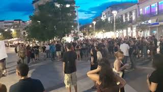Συγκέντρωση της Αντιφασιστικής Κίνησης Καλαμάτας για τον Παύλο Φύσσα
