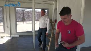 Τοποθετήθηκε οικίσκος για το υδατοδρόμιο Καλαμάτας