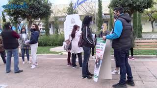 Καλαμάτα: Διαμαρτυρία εργαζομένων στον τουρισμό και την εστίαση
