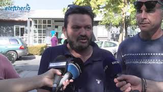 Διαμαρτυρία αγροτών στο κατάστημα της ΔΕΗ στην Καλαμάτα