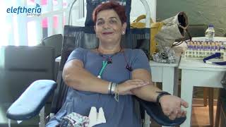 Αιμοδοσία του Ερυθρού Σταυρού στις εγκαταστάσεις του Ναυτικού Ομίλου Καλαμάτας