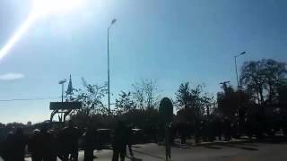 Μπλόκο αγροτών στον κόμβο της Μεσσήνης