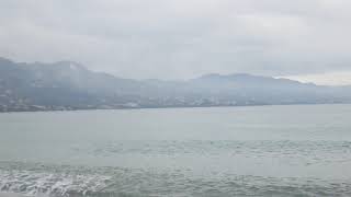 Χειμερινό σκηνικό στην Παραλία της Καλαμάτας