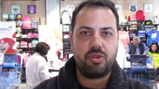 Ο Κώστας Βλαχονικολός για την αιμοδοσία στα COSMOS Καλαμάτας