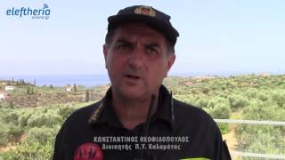 Μεγάλη φωτιά στην Κορώνη, απείλησε και σπίτια