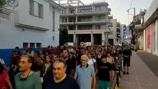 Διαδήλωση στην Καλαμάτα για την Παλαιστίνη
