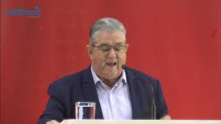 Ομιλία Κουτσούμπα στην Καλαμάτα: Κάλεσμα για συντονισμένο κίνημα της εργατικής τάξης