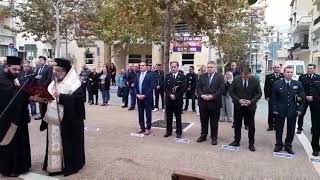 Επιμνημόσυνη δέηση για τους πεσόντες πυροσβέστες στην Καλαμάτα