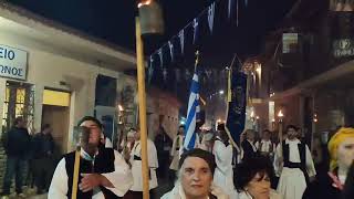 Μεσσηνία: Εντυπωσιακή και φέτος η αναβίωση των λαμπαδηφοριών στο Σιδηρόκαστρο (1)