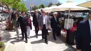 Ο Πρόεδρος της Δημοκρατίας στην Παραλία της Καλαμάτας