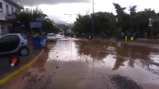 Πλημμύρα στην Καλαμάτα - 07/09/2016