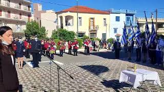 Ανάκρουση εθνικού ύμνου για την 28η Οκτωβρίου στην Κυπαρισσία
