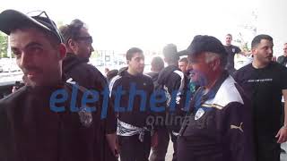 Υποδοχή πρωταθλητών για τον ΠΑΟΚ στο αεροδρόμιο Καλαμάτας