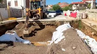 Καλαμάτα: Θάβονται τα αρχαία στη Χρυσοστόμου Θέμελη (βίντεο)