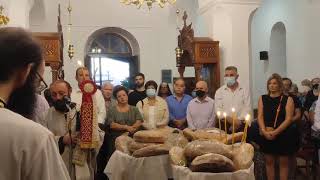 Εορτασμός της Κοίμησης της Θεοτόκου στην Παναγία Αγριλιώτισσα (2)