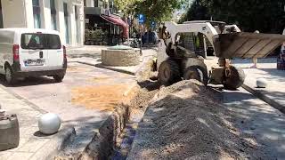 Καλαμάτα: Ξεκίνησαν τα έργα αντικατάστασης αγωγού ύδρευσης στη Σιδηροδρομικού Σταθμού