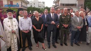 Υποδοχή της εικόνας από τη Δήμιοβα στα Γιαννιτσάνικα